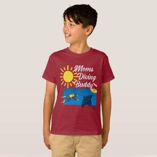 Mammor dykande Buddy-design - barnens grundläggand T Shirt