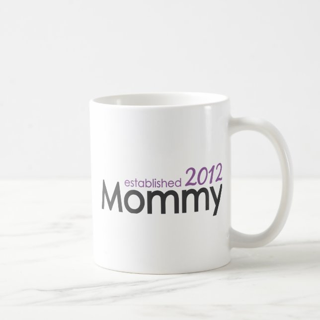 mammor etablerad 2012 kaffemugg (Höger)