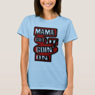 Mammor fick som det, boxas cirklar Goin på med oc T-shirt
