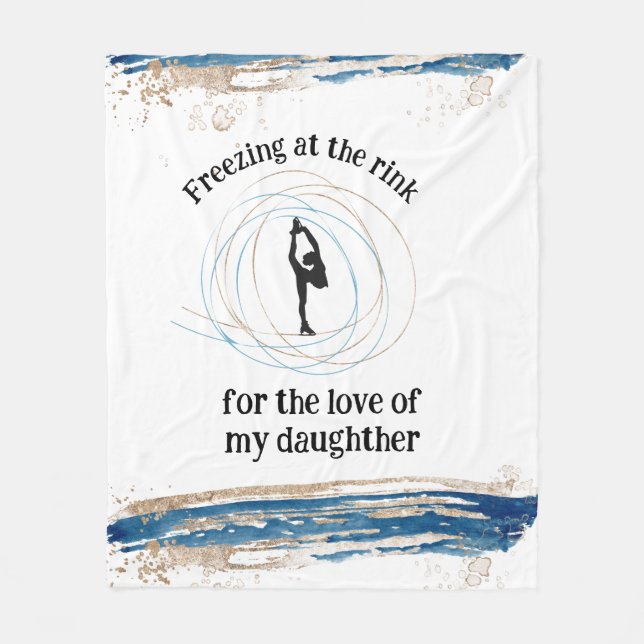 Mammor is figur skater filt "Frysning..." (Framsidan)