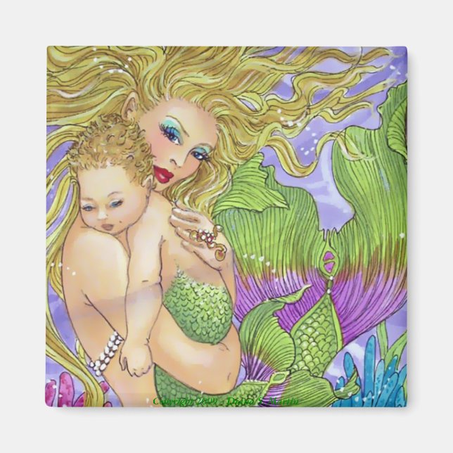 Mammor Kärlek Magnet (Framsidan)