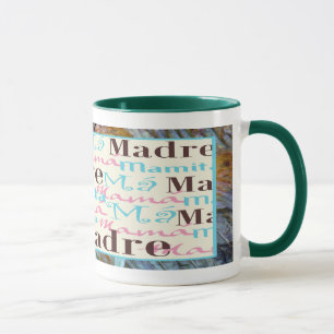 Mammor/keramisk mugg för Mamacita turkos