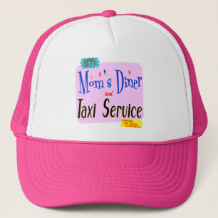 Mammor Middag och Taxi Service Funny Say Truckerkeps