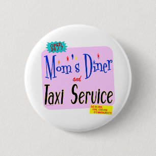 Mammor Middag och Taxi-tjänstens praktiska utläggs Knapp