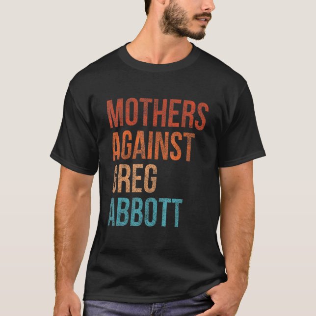Mammor mot Greg Abbott Texas Anti Abbott Vint T Shirt (Framsida)