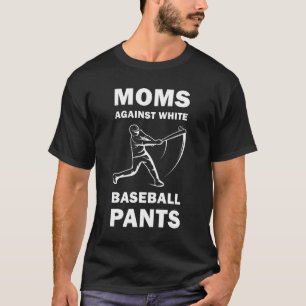 Mammor mot vit Baseball byxor - funny Baseball - T Shirt
