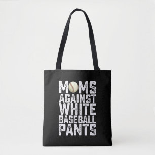 Mammor mot vita basebollbyxor mors dag tygkasse