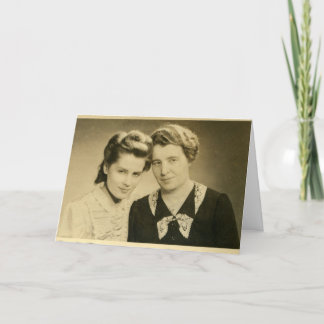 Mammor och döttrar kort