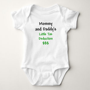 Mammor och för Daddys grönt lite skattavdrag T-shirt