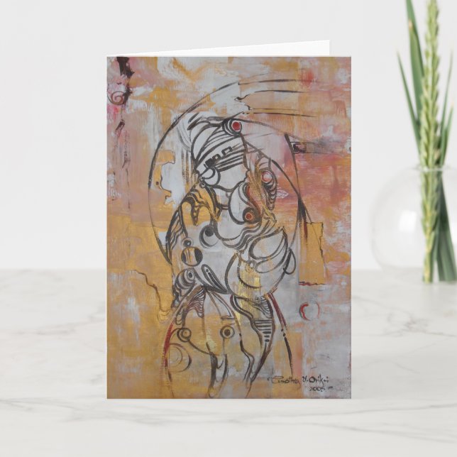 Mammor och I (b) - hälsningkort Kort (Framsida)