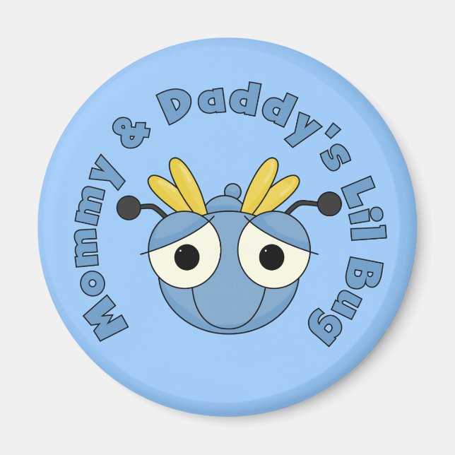 Mammor och papporLil kryp Magnet (Framsidan)
