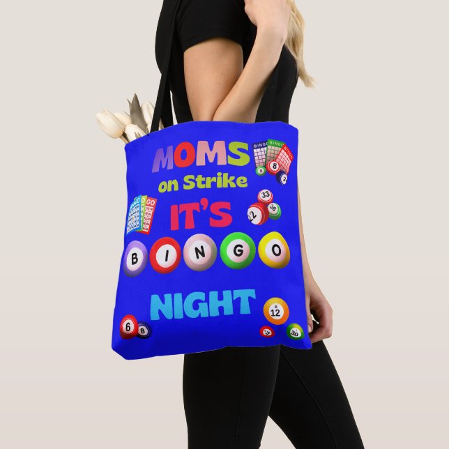 Mammor på Strejkan, dess Bingo-natt Tygkasse (Närbild)
