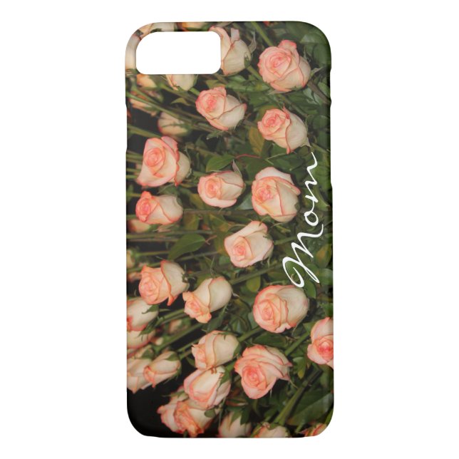 Mammor Rosa ros Case-Mate iPhone Skal (Baksida)