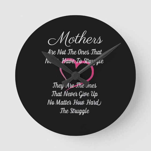 Mammor Rund Klocka (Framsida)