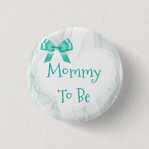 Mammor som är den krickaTulle baby shower, knäpp Knapp