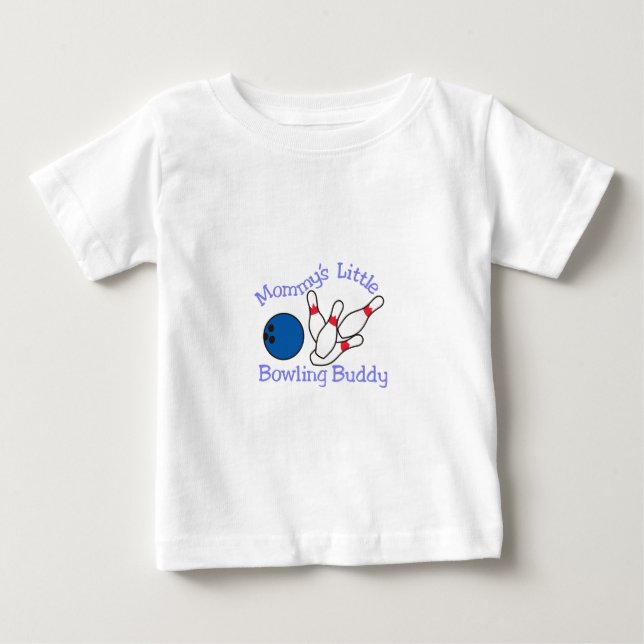 Mammor som bowlar kompisen tee shirt (Framsida)