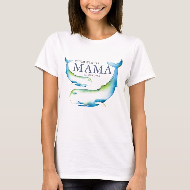 Mammor som ska befordras till Mamma T Shirt (Framsida)