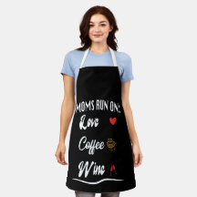 Mammor Springa vid Kärlek, kaffe och Vin