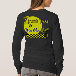 Mammor Taxi och Drive-Thru Grill Retro Tee