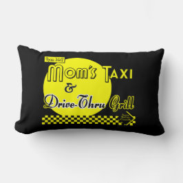 Mammor Taxi och Grill Retro Pillow Lumbarkudde
