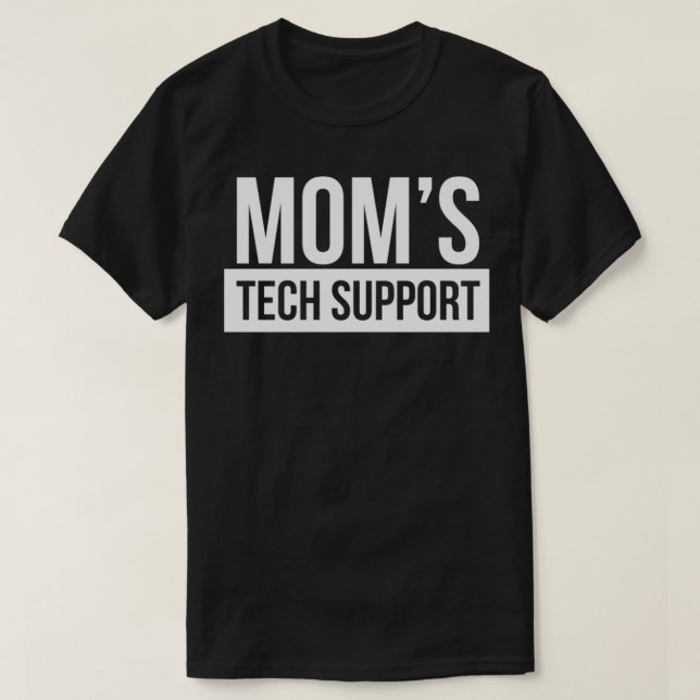 Mammor Tech Support Funny Computer Nerd Gift T Shirt (Design framsida)