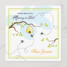 Mammor till bibaby showerinbjudan