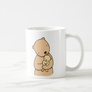 Mammor uthärdar & behandla som ett barn muggen f kaffemugg