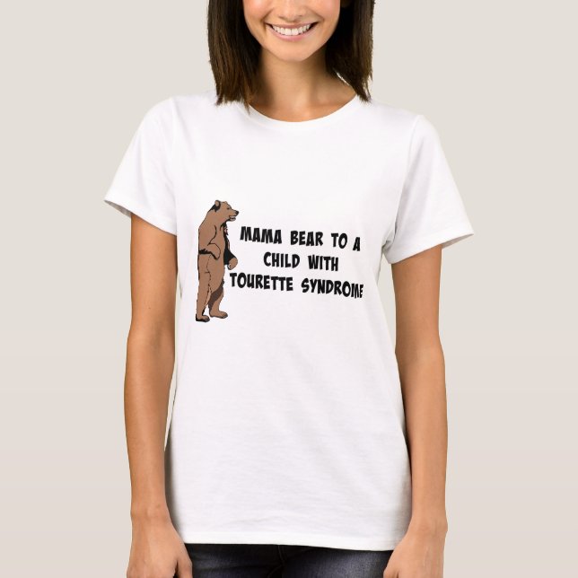 Mammor uthärdar/Tourettes är inte ett adjektiv T Shirt (Framsida)