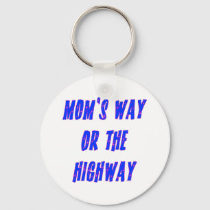 Mammor Way eller Highway Say Nyckelring