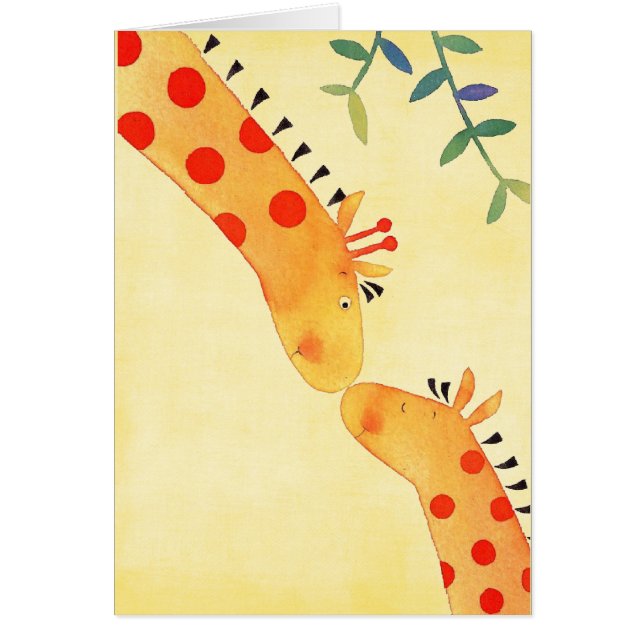 Mammorkärlek Hälsningskort (Framsidan)