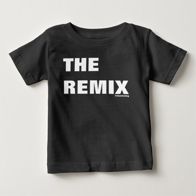 Mammorna & mig för Remixbabyskjorta pappa & mig Tee (Framsida)