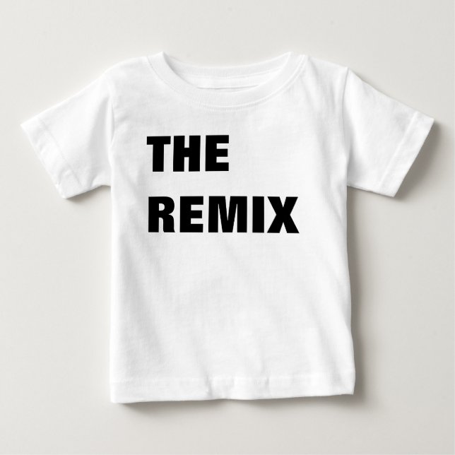 Mammorna & mig för Remixbabyskjorta T-shirt (Framsida)