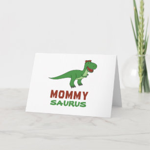 Mammosaurie Dinosaurie T-Rex Dino Mamma Mors Dag Kort