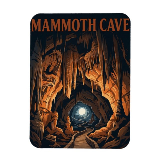Mammoth Cave Magnet (Vertikal)