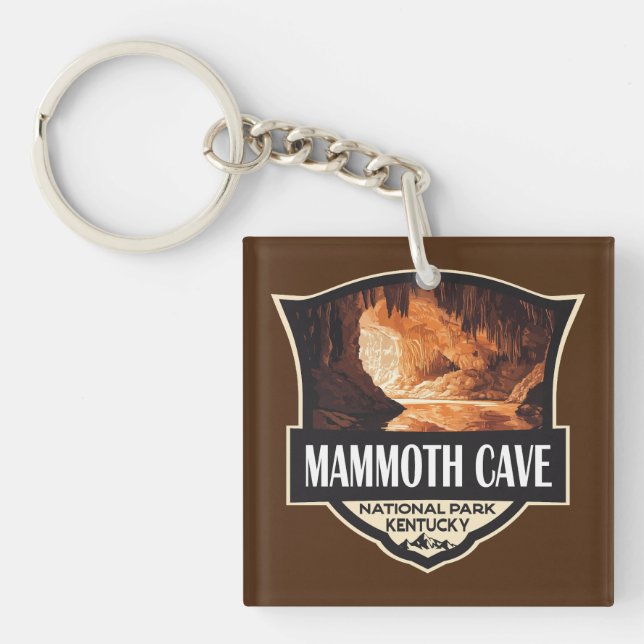 Mammoth Cave National Park Illustration Retro Art (Framsidan)