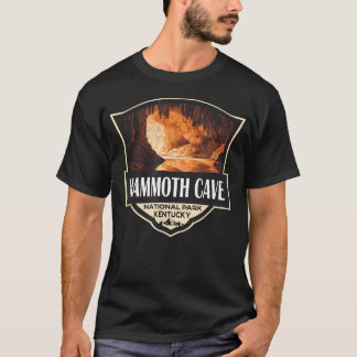 Mammoth Cave National Park Illustration Retro T Shirt