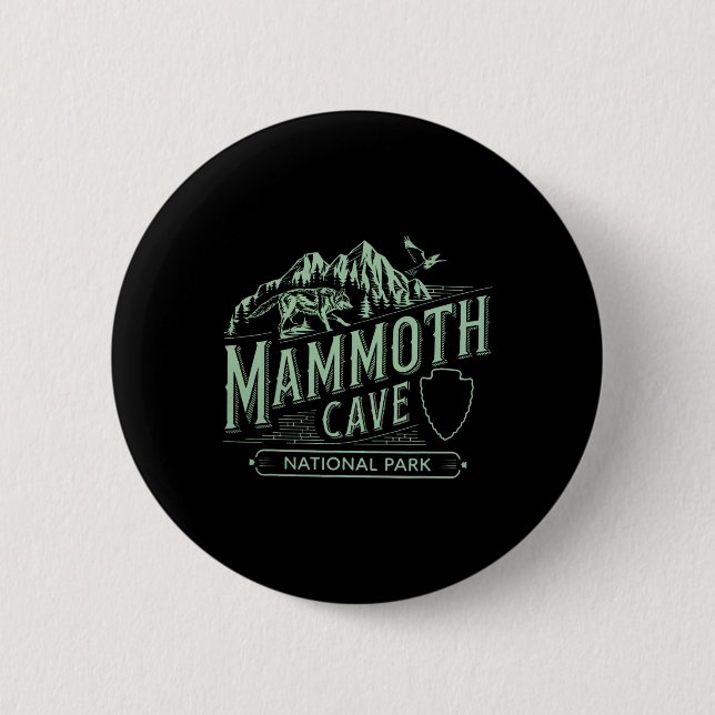 Mammoth Cave National Park Kentucky Natur Vandring Knapp (Framsida)