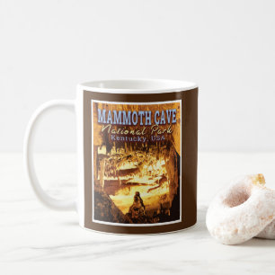 MAMMOTH CAVE NATIONAL PARK - KENTUCKY USA KAFFEMUGG
