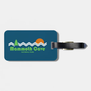 Mammoth Cave National Park Retro Bagagebricka