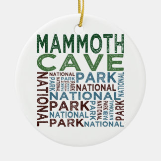 Mammoth Cave nationalpark Julgransprydnad Keramik