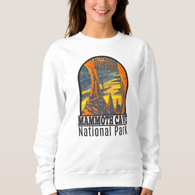 Mammoth Cave nationalpark Kentucky T Shirt (Framsida)