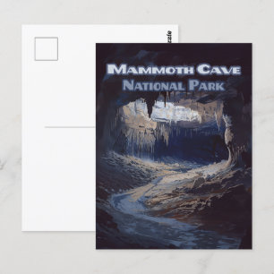 Mammoth Cave nationalpark Kentucky Vykort