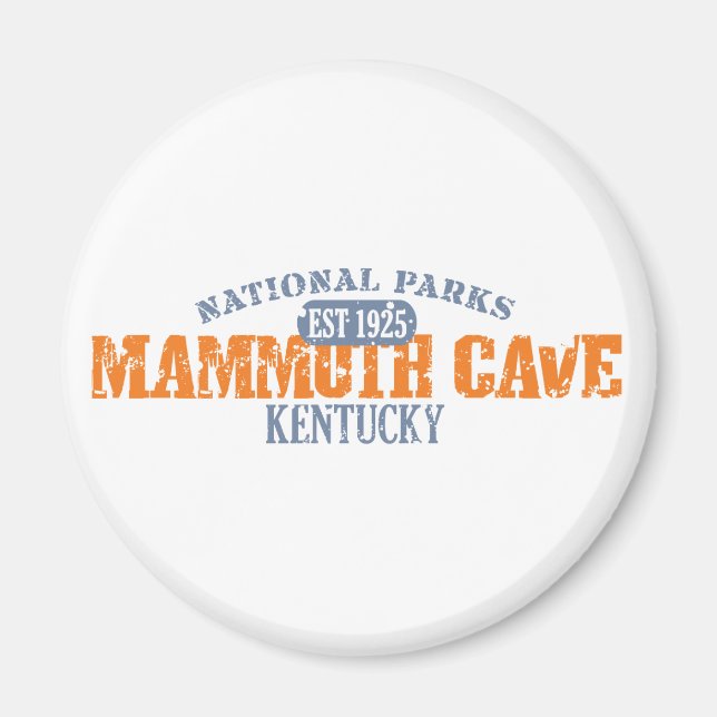 Mammoth Cave nationalpark Magnet (Framsidan)