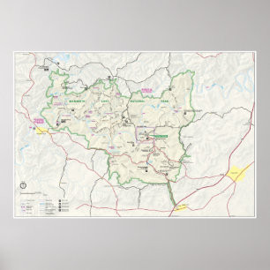 Mammoth Cave nationalpark Poster