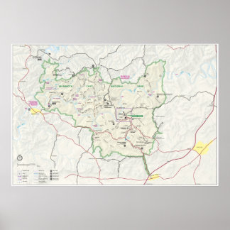 Mammoth Cave nationalpark Poster