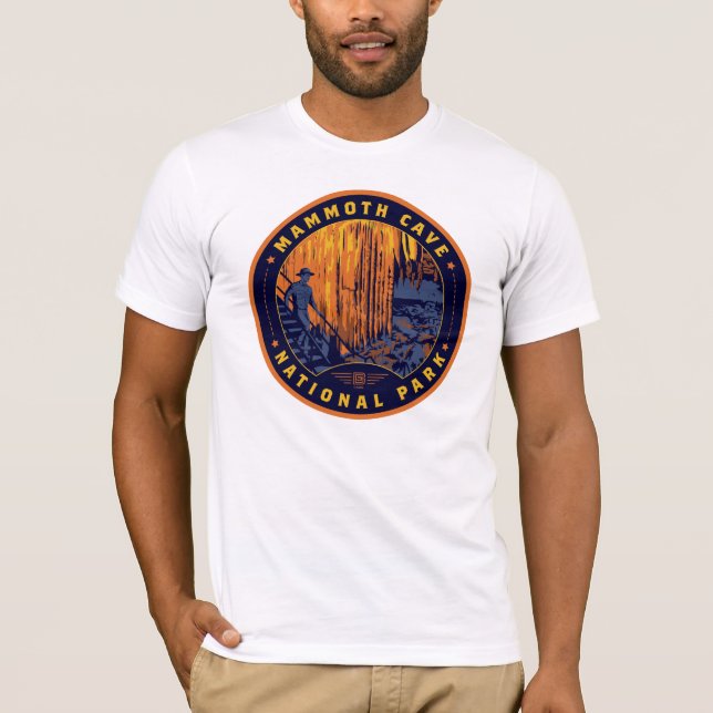 Mammoth Cave nationalpark T Shirt (Framsida)