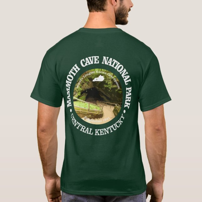Mammoth Cave nationalpark T Shirt (Baksida)