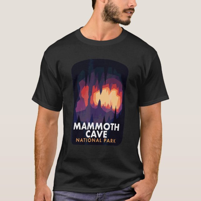 Mammoth Cave nationalpark T Shirt (Framsida)