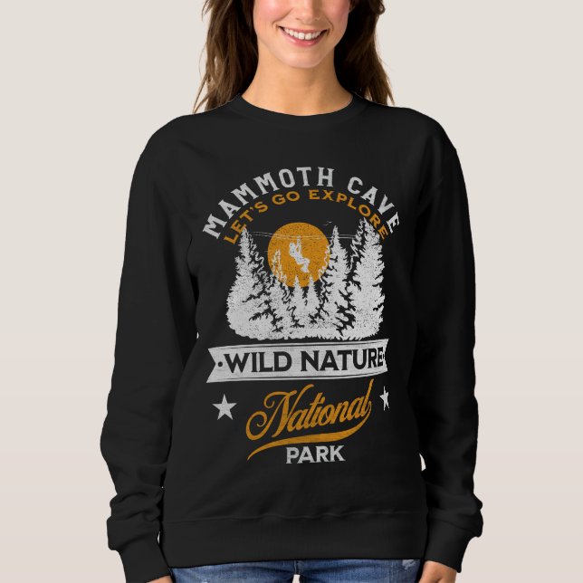 Mammoth Cave nationalpark T Shirt (Framsida)