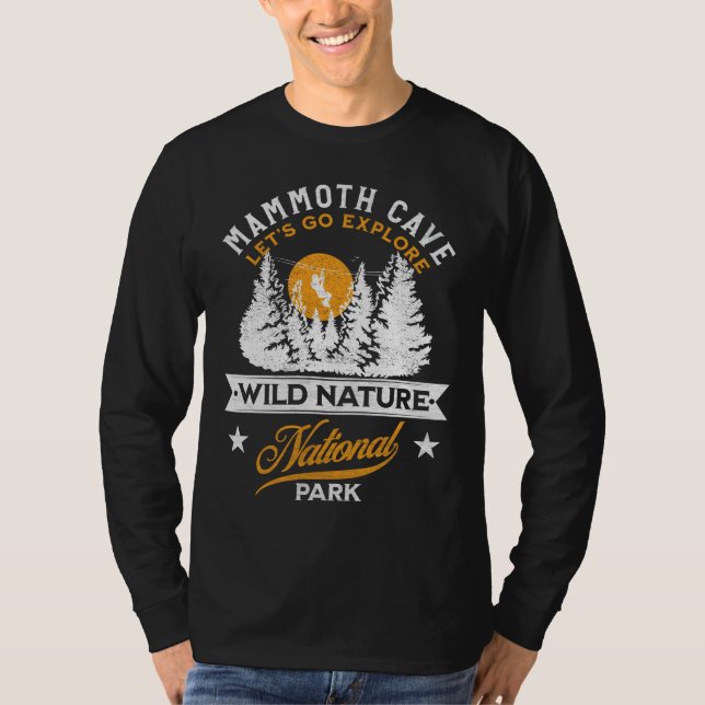 Mammoth Cave nationalpark T Shirt (Framsida)